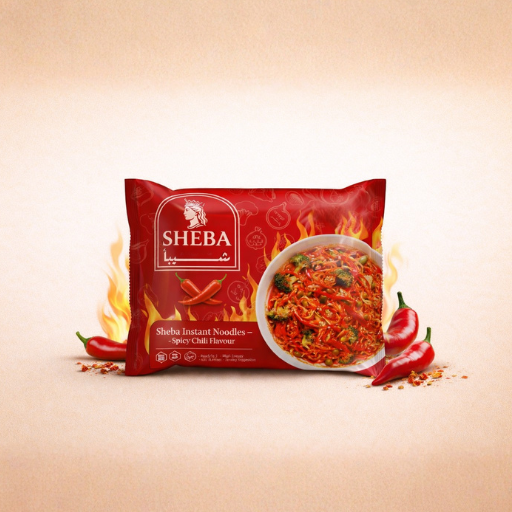 Spicy Chili Flavoured Instant Noodles